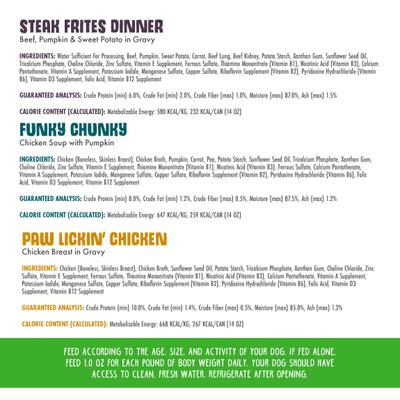 No Ruff Days Variety Pack Grain-Free Canned Dog Food, 14-oz, case of 12