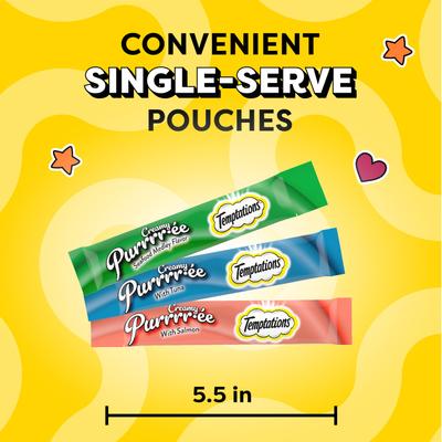 Creamy Puree Mix-Ups Variety Pack Lickable Cat Treats, 0.42-oz tube, pack of 24