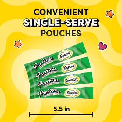 Creamy Puree Mix-Ups Seafood Medley Flavor Lickable Cat Treats, 0.42-oz tube, pack of 16