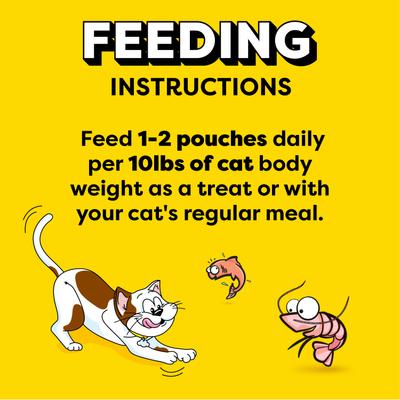 Creamy Puree Mix-Ups Seafood Medley Flavor Lickable Cat Treats, 0.42-oz tube, pack of 16