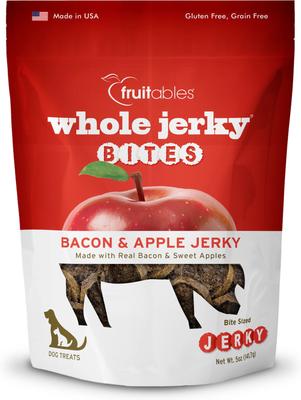 Whole Jerky Bites Turkey & Sweet Potato Dog Treats, 5-oz bag
