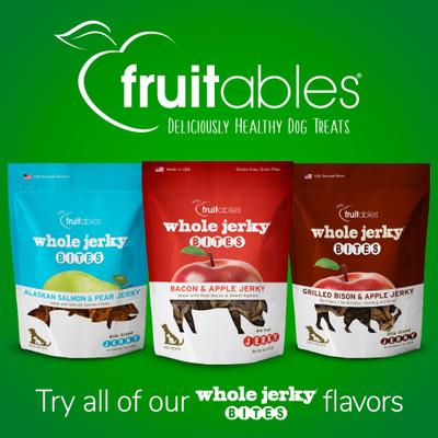 Whole Jerky Bites Bacon & Apple Dog Treats, 5-oz bag