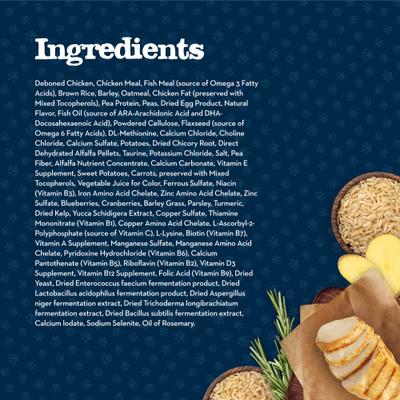 Alimento seco para gatos Baby BLUE Kitten con receta de pollo y arroz integral, bolsa de 5 lb