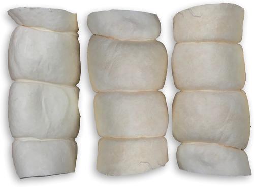 Beef Cheek Rolls Natural Chew Dog Treats, 5 count, 3-4-in