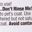Don't Worry Don't Rinse Me Waterless Dog & Cat Shampoo, 18-fl oz bottle