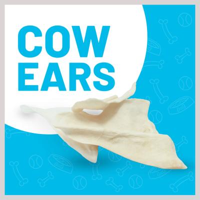 Cow Ears Dog Natural Chew Treat, 5 count