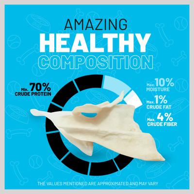 Cow Ears Dog Natural Chew Treat, 5 count