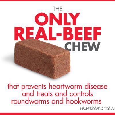 Bundle: Heartgard Plus Chew, 26-50 lbs, (Green Box), 3 Chew (3-mo. supply) + NexGard Chew for Dogs, 4-10 lbs, (Orange Box), 3 Chews (3-mos. supply)
