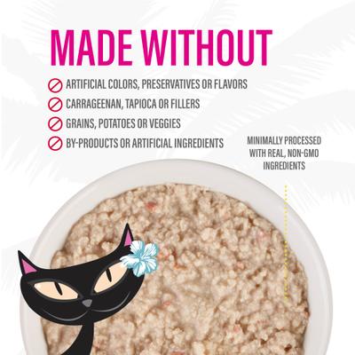 Baby Chicken, Tuna & Chicken Liver Pate Grain-Free Wet Kitten Food, 2.4-oz can, case of 12