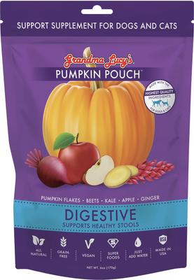 Pumpkin Pouch Digestive Freeze-Dried Dog & Cat Food Topper, 6-oz bag