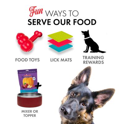 Pumpkin Pouch Digestive Freeze-Dried Dog & Cat Food Topper, 6-oz bag