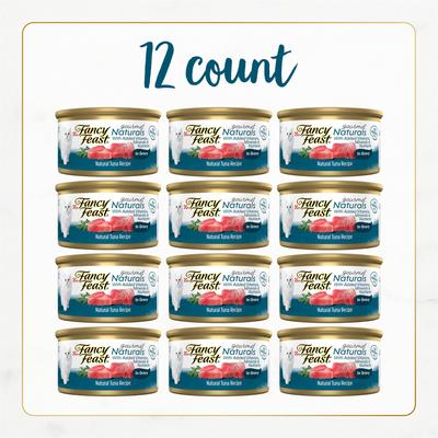 Gourmet Naturals Tuna Recipe in Gravy Canned Cat Food, 3-oz, case of 12