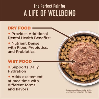 CORE+ Immune Health Chicken & Turkey Natural Grain-Free Pate Wet Cat Food, 2.8-oz can, case of 12