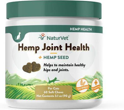 Hemp Soft Chews Joint Supplement for Cats, 60 count