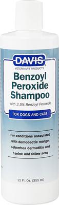 Benzoyl Peroxide Dog & Cat Shampoo, 2 count
