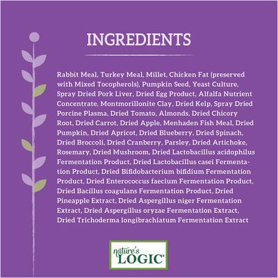 100% Natural Feline Rabbit Meal Feast All Life Stages Dry Cat Food, 7.7-lb bag