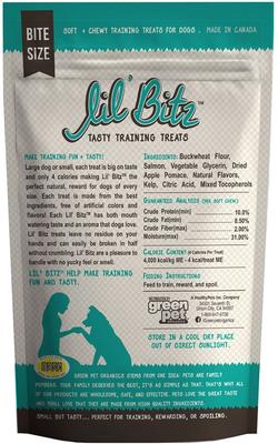 Wild Salmon & Kelp Training Dog Treats, 4-oz bag