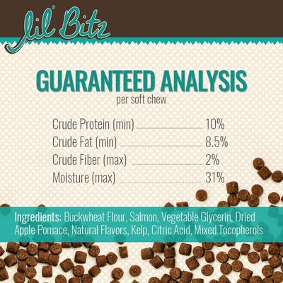 Wild Salmon & Kelp Training Dog Treats, 4-oz bag