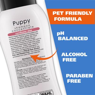 Gentle Formula Tearless Puppy Shampoo, Cornflower & Aloe Scent, 24-fl oz bottle