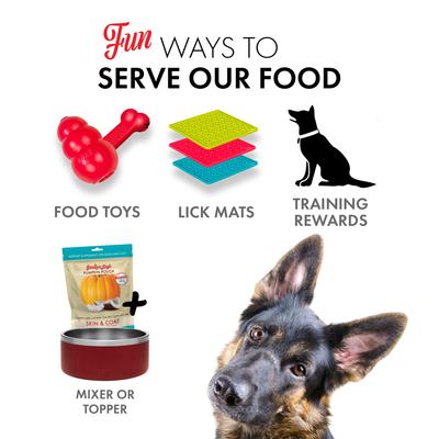 Pumpkin Pouch Skin & Coat Freeze-Dried Dog & Cat Food Topper, 6-oz bag