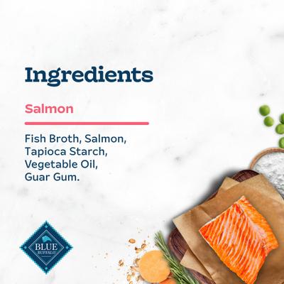 Tastefuls Adult Natural Purees Salmon Wet Cat Food, 3-oz pouch, case of 12