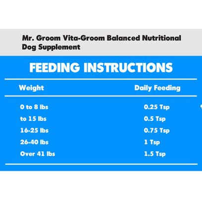 Vita-Groom Balanced Nutritional Dog Supplement, 32-fl oz bottle