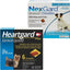 Bundle: Heartgard Plus Chew for Dogs, 51-100 lbs, (Brown Box), 6 Chews (6-mos. supply) & NexGard Chew for Dogs, 60.1-121 lbs, (Red Box), 6 Chews (6-mos. supply)