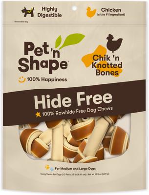 Knot Bones Peanut Butter Dog Treats, 10 count