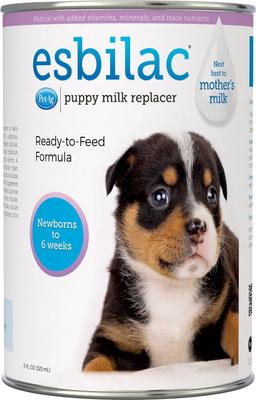 Esbilac Puppy Milk Replacer Liquid for Puppies, 11-fl oz can