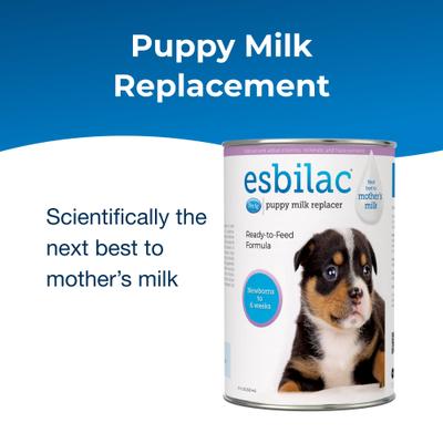 Esbilac Puppy Milk Replacer Liquid for Puppies, 11-fl oz can