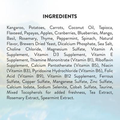 Grain-Free Outback Kangaroo Feast Limited Ingredient Allergy-Friendly Air-dried Dog Food, 2-lb box