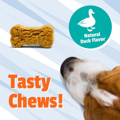 Allergy Plus Calming Duck Flavored Soft Chew Supplement for Dogs, 60 count