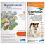 Paquete: Tableta masticable Interceptor Plus para perros, de 2 a 8 lb (caja naranja), 6 tabletas masticables (suministro para 6 meses) y tableta masticable Credelio para perros, de 6.1 a 12 lb (caja rosa), 6 tabletas masticables (suministro para 6 meses)