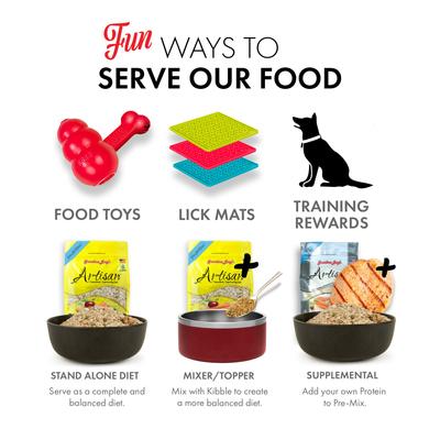 Artisan Chicken Grain-Free Freeze-Dried Dog Food, 3-lb bag