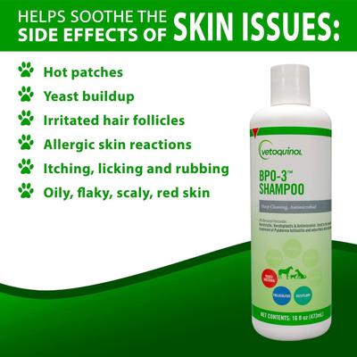 BPO-3 Shampoo for Dogs & Cats, 16-fl oz bottle