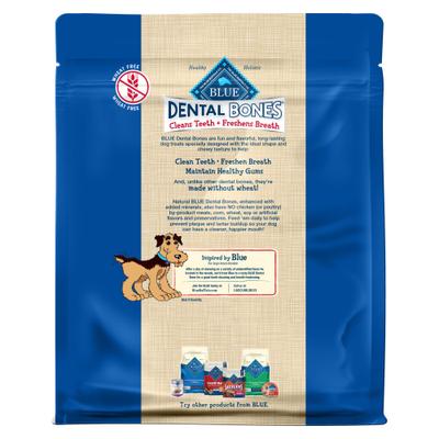 Golosinas dentales regulares para perros Dental Bones totalmente naturales sin cuero crudo, 27 unidades