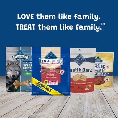 Dental Bones All Natural Rawhide-Free Regular Dental Dog Treats, 27 count