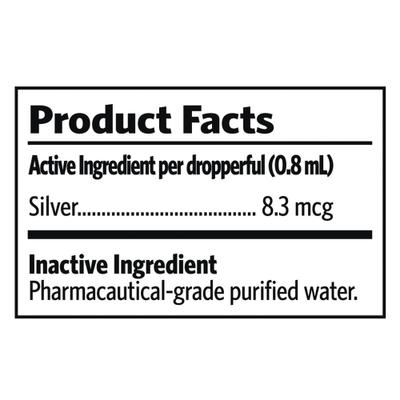 Daily+ Immune Support Bio-Active Silver Hydrosol Dog & Cat Supplement, 4-fl oz bottle