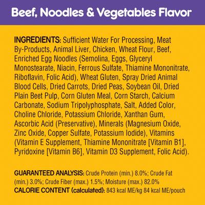 Choice Cuts Variety Pack with Beef, Chicken & Filet Mignon Wet Dog Food, 3.5-oz pouch, bundle of 16