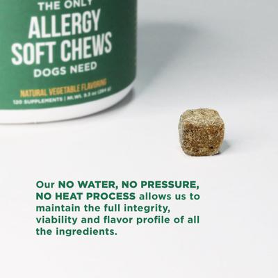 The Only Allergy Soft Chews Dogs Need Allergy Supplement for Dogs, 120 count