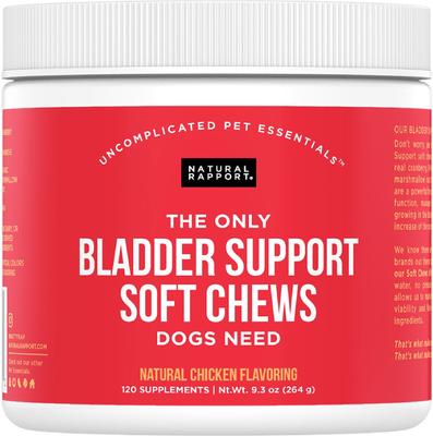 The Only Bladder Support Soft Chews Dogs Need, 120 count