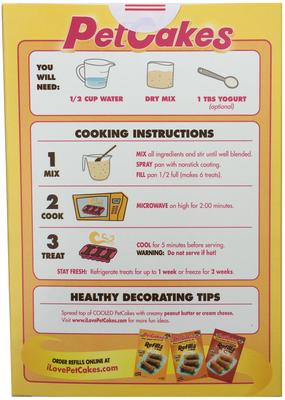 Intro Kit Cheese Flavor Microwavable Mix with Bone Shaped Pan Dog Treats, 4.5-oz box