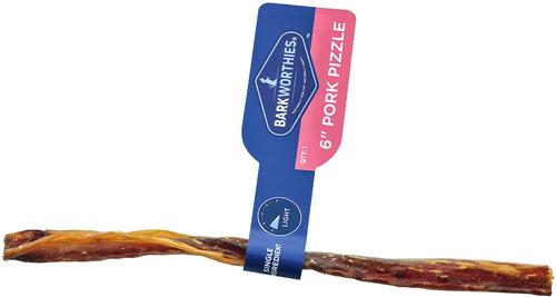 Pork Pizzle Dog Treats, 2 count