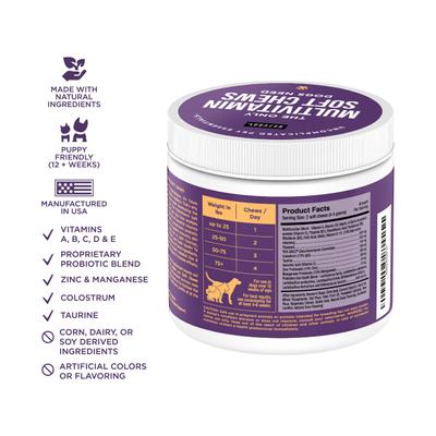 The Only Multivitamin Soft Chews Dogs Need, 120 count