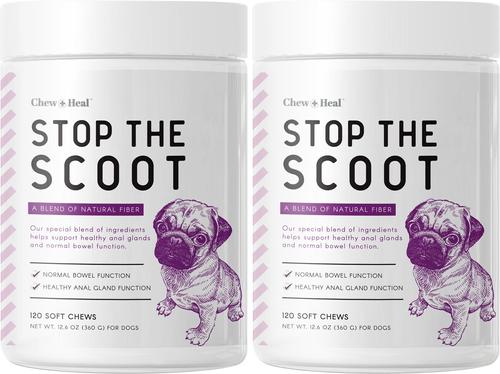 Stop the Scoot Anal Gland Support & Bowel Function Supplement for Dogs, 240 count