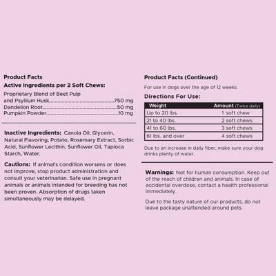 Stop the Scoot Anal Gland Support & Bowel Function Supplement for Dogs, 240 count