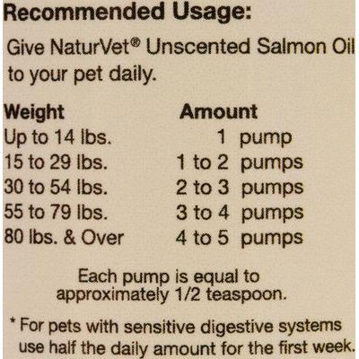 NaturVet, Salmon Oil Skin & Coat, suplemento líquido con aceite de salmón y omegas para perros y gatos, sabor salmón, 259 / 503 ml