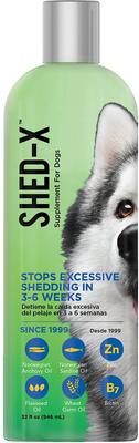 Dermaplex Shed Control Nutritional Supplement for Dogs, 32-fl oz bottle