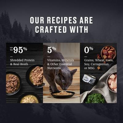 Landmark Chicken & Vegetables Recipe in Broth Grain-Free Canned Cat Food, 3-oz can, case of 24