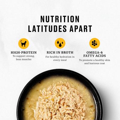 Landmark Chicken & Vegetables Recipe in Broth Grain-Free Canned Cat Food, 3-oz can, case of 24